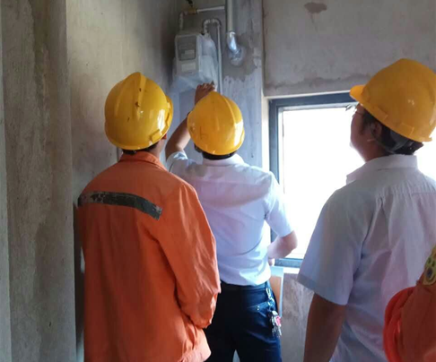 太平新城龍旺瑞城二期溪景苑居民用燃?xì)夤艿兰霸O(shè)施工程順利通過竣工驗收