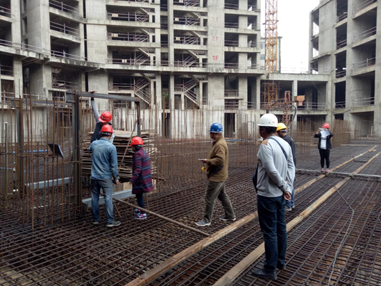 武定“君潤城”項目進度展示