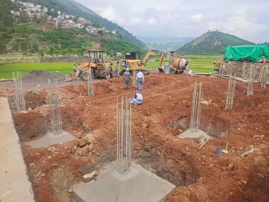 東川區(qū)銅都街道桃樹溝自然能提水工程進度