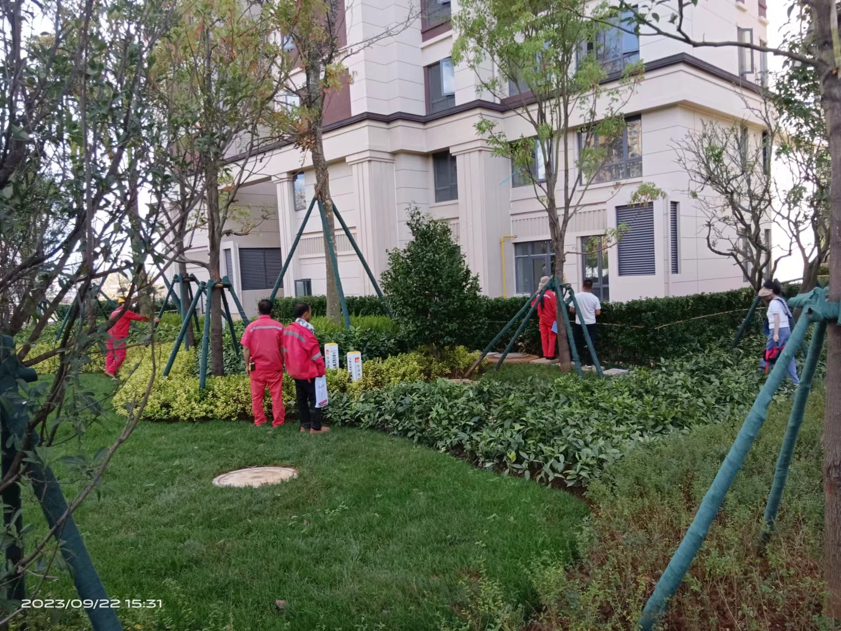 金色年華住宅小區(qū)居民用燃氣及設(shè)施安裝工程通過初驗